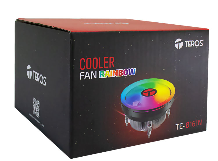 COOLER PARA PROCESADOR TEROS TE-8161N, INTEL, TDP 90W MÁX, AIRE - 5