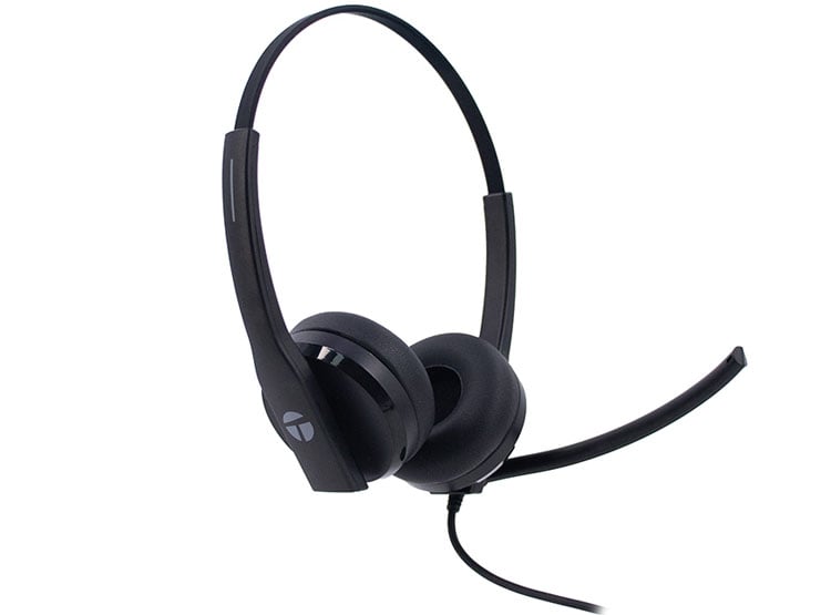AUDÍFONO TEROS TE-8039CS, USB, NEGRO - 1