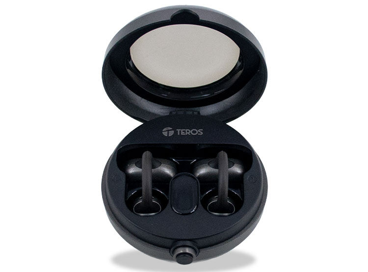 AUDÍFONOS INALÁMBRICOS TEROS TE-80712N, BLUETOOTH, CARGA TIPO C, NEGRO TITANIUM - 2
