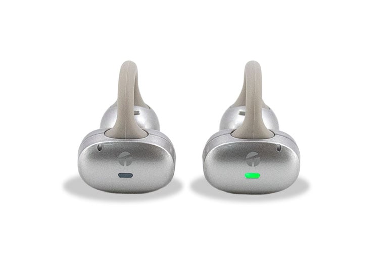 AUDÍFONOS INALÁMBRICOS TEROS TE80712NE, BLUETOOTH, CARGA TIPO C, NATURAL TITANIUM - 3