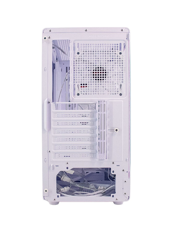 CASE SIN FUENTE GAMER TEROS TE-1329G  BLANCO - 5