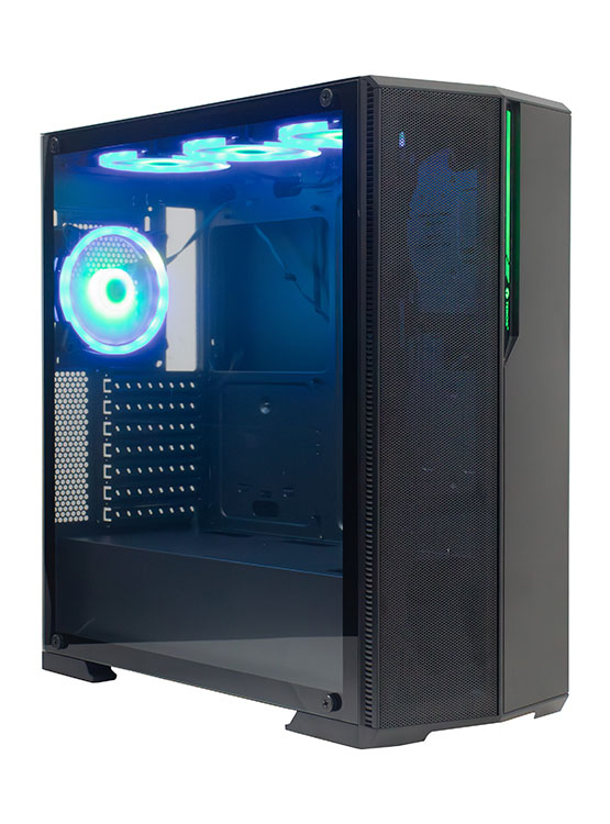 CASE GAMER TEROS TE1175N, MID TOWER, NEGRO, USB 3.0, USB 2.0, AUDIO. - 1