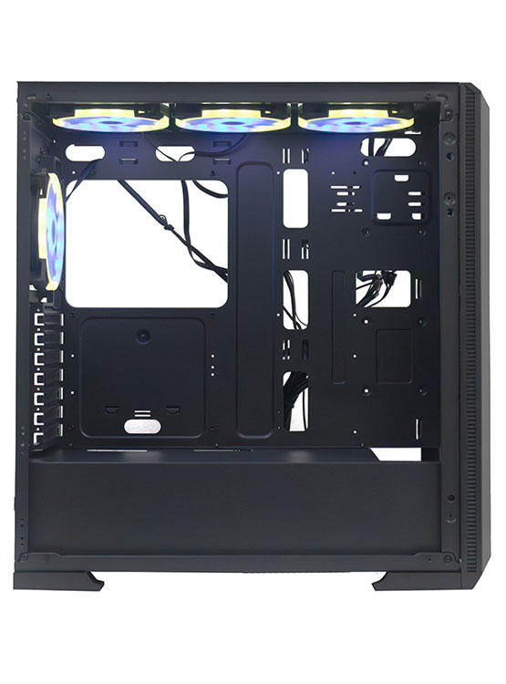 CASE GAMER TEROS TE1175N, MID TOWER, NEGRO, USB 3.0, USB 2.0, AUDIO. - 5