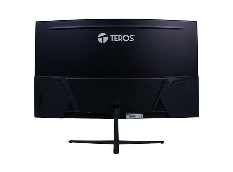 MONITOR CURVO GAMING TEROS TE-2787G 27' FHD VA 180HZ 1MS HDMI DP AUDIO OUT NEGRO - 4