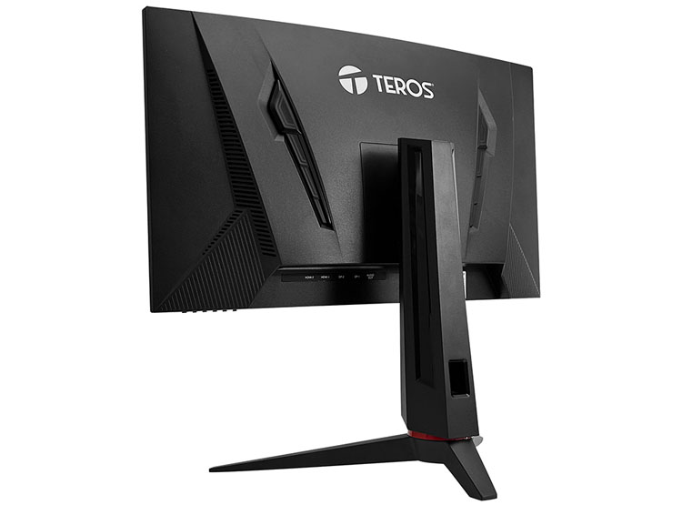 MONITOR CURVO GAMING TEROS TE-2767G 27' QHD VA 180HZ 1MS HDMI DP AUDIO OUT NEGRO - 2