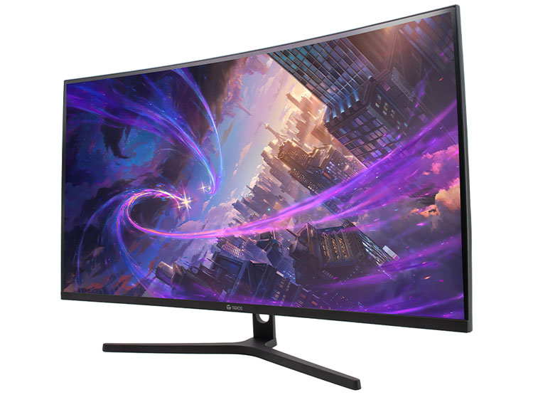 MONITOR CURVO GAMING TEROS TE-3217G, 31.5' - 2