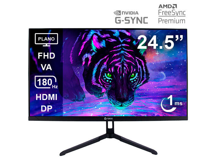 MONITOR PLANO GAMING TEROS TE-2475G 24.5' - 1