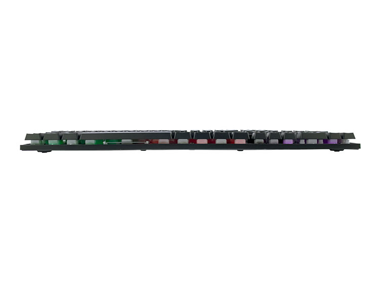 TECLADO GAMER TEROS TE-4072G, RGB, USB, NEGRO - 3