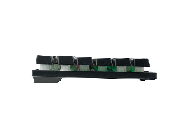 TECLADO GAMER TEROS TE-4072G, RGB, USB, NEGRO - 4