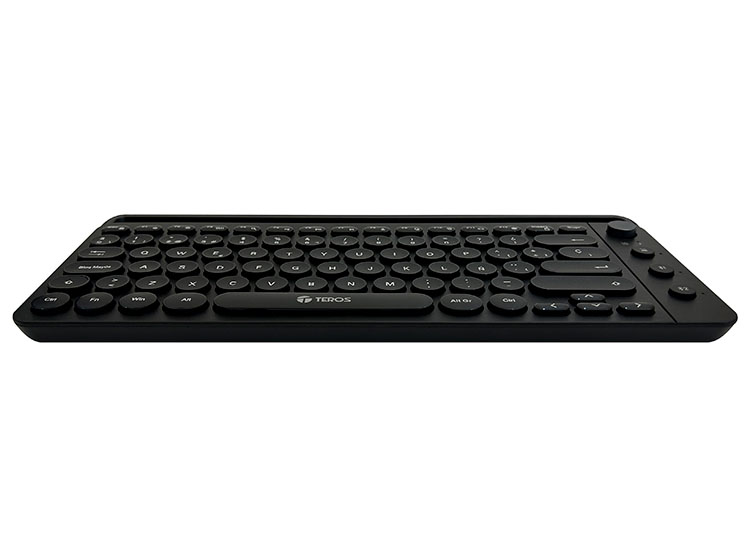TECLADO INALÁMBRICO TEROS TE-4064N, 2.4 GHZ, BLUETOOTH 3.0 / 5.2, 80 TECLAS, NEGRO - 6