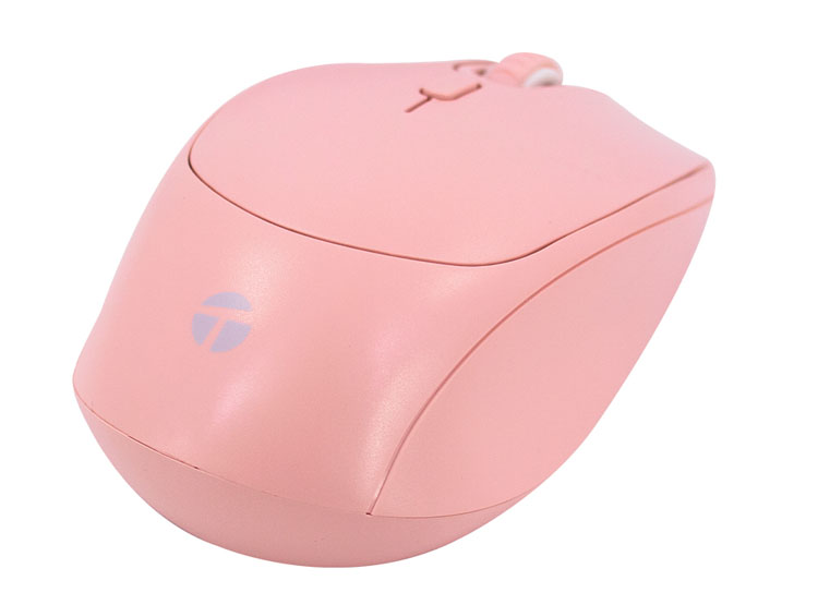 MOUSE ÓPTICO TEROS TE-1226S, 800-1200-1600 DPI, USB, 4 BOTONES, COLOR ROSADO - 4