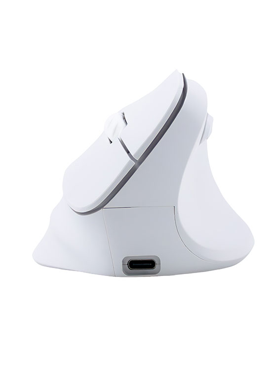 MOUSE INALÁMBRICO TEROS TE-1236S, RGB, BLANCO, 6 BOTONES CON RUEDA - 4