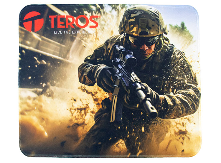 MOUSEPAD TEROS TE-3018S, DISEÑO IMPRESO - 1