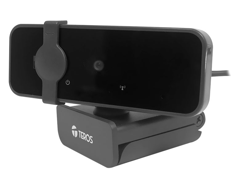 WEBCAM TEROS TE-9072, 2K, MICRÓFONO INCORPORADO, USB 2.0 - 1