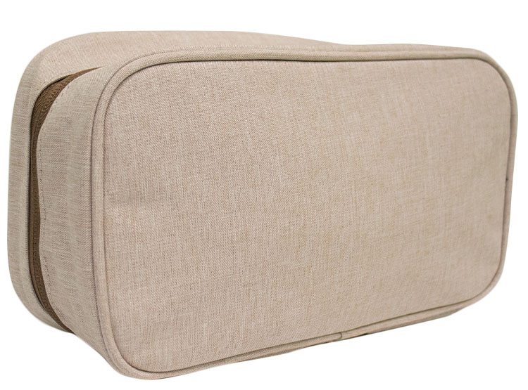 CARTUCHERA / ESTUCHE / ORGANIZADOR / PORTACABLES TEROS TE-ACS9015, BEIGE - 6