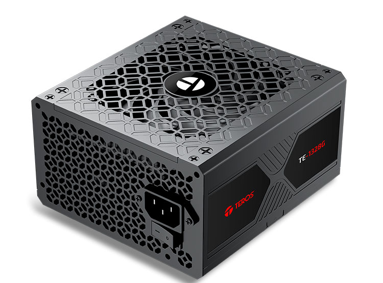 FUENTE DE ALIMENTACIÓN GAMER TEROS TE-1328G, FORMATO ATX, 1000W 80 PLUS GOLD 155-240V - 1