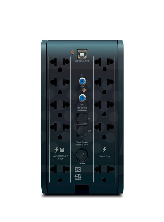 UPS INTERACTIVO CDP (CHICAGO DIGITAL POWER) R-SMART 1010I, 1000VA / 500W - 3