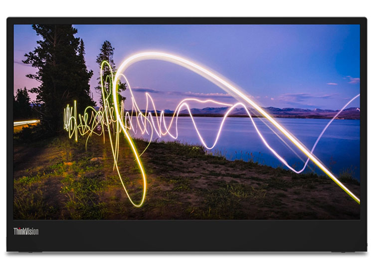 MONITOR LENOVO THINKVISION M15 15.6' WLED IPS 1920X1080, 2X USB-C 3.2 G1 (DP 1.2 ALT MODE) - 1