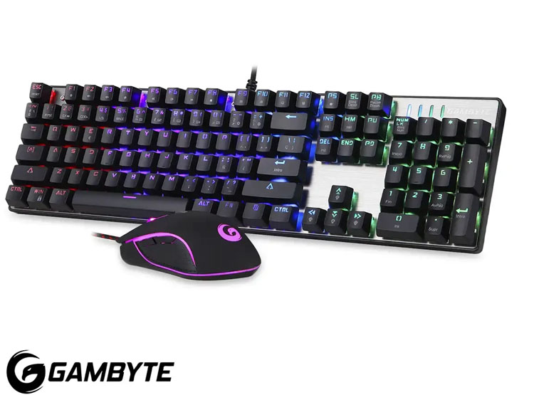 COMBO GAMER GAMBYTE 2 EN UNO REXAR G (TC-GRREXAKT-MT) NEGRO - 1