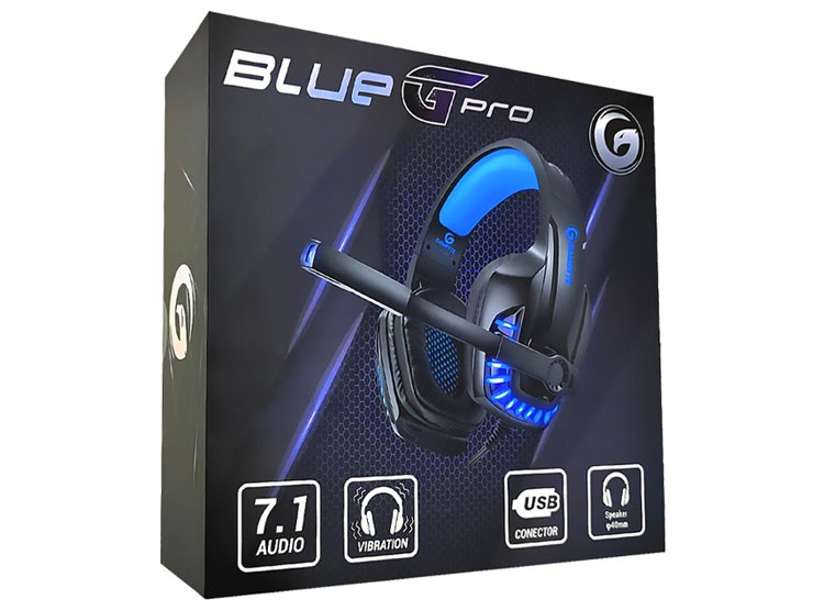 AURICULAR GAMBYTE G PRO GAMING 7.1 (GI-BLUEG-KT)   AZUL - 2