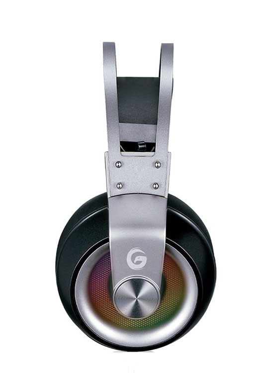 AURICULAR GAMBYTE BLOOD LORD GAMING 7.1 (BMBH357AH) CON MICROFONO, INTERFAZ USB, JACK 3.5 MM, RGB, GRIS - 2