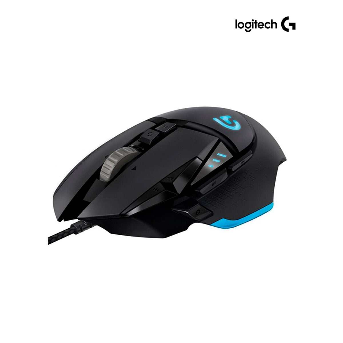 MOUSE LOGITECH G502 HERO 16000 DPI RGB BLACK (910-005550) - 3