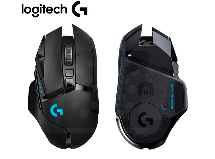 MOUSE LOGITECH G502 LIGTHSPEED WIRELESS BLACK (910-005566) - 2