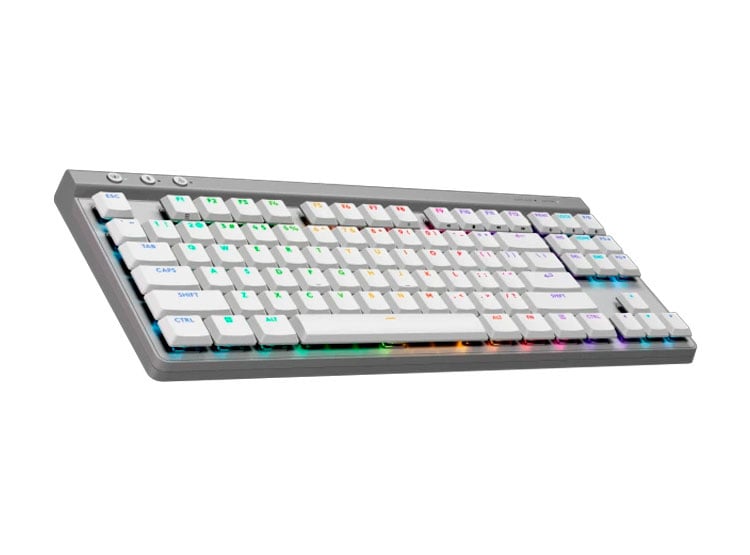 TECLADO LOGITECH G515 TKL LIGHTSPEED/BT LIGHTSYNC RGB WHITE (920-012535) - 2