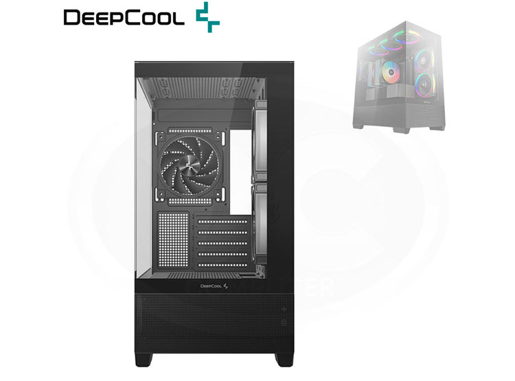 CASE DEEPCOOL CG380 3F ARGB BLACK - 3