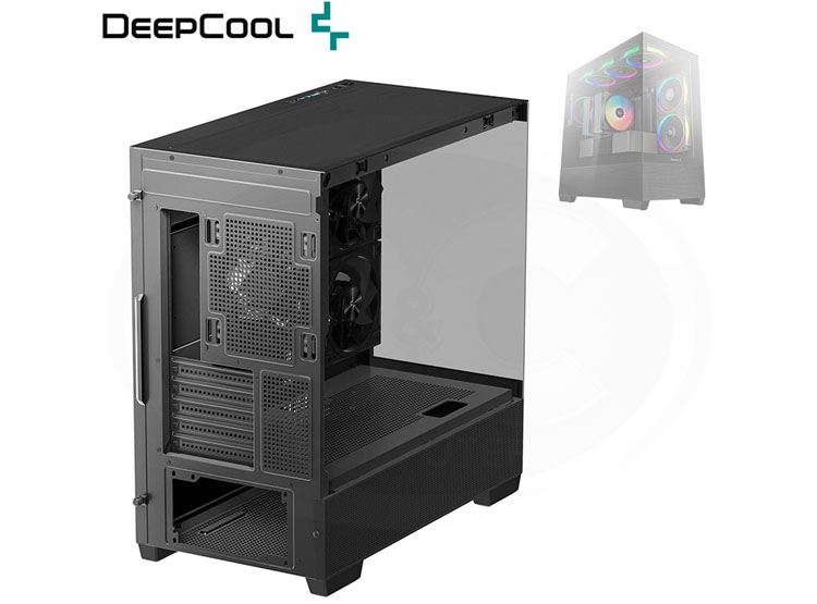 CASE DEEPCOOL CG380 3F ARGB BLACK - 5