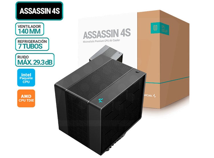 COOLER DE PROCESADOR DEEPCOOL ASSASSIN 4S - 1