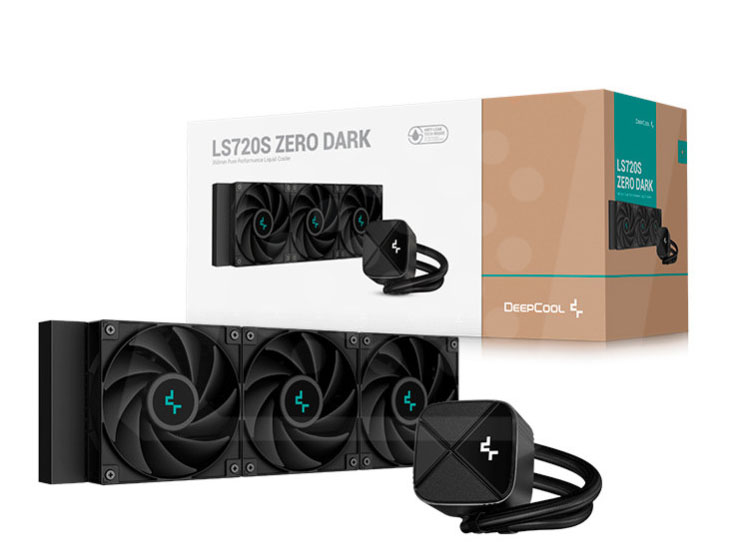 REFRIGERACION LIQUIDA DEEPCOOL LS720S ZERO DARK - 1