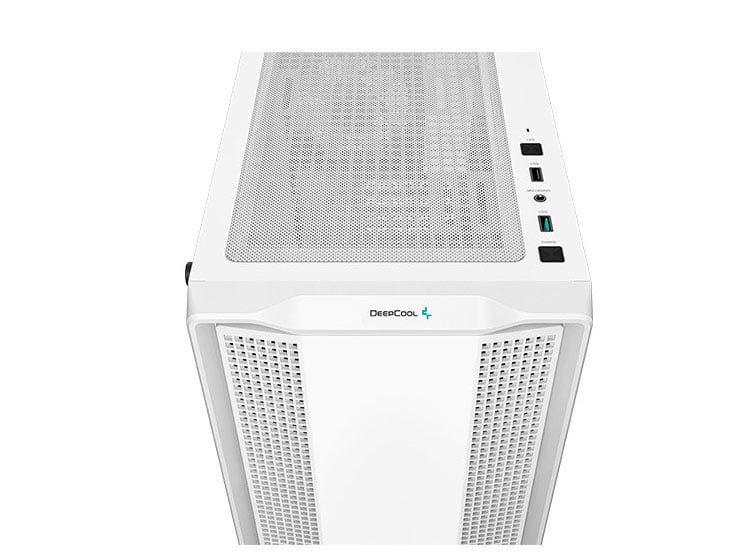 CASE DEEPCOOL CC360 WH ARGB, V/TEMPLADO - 4