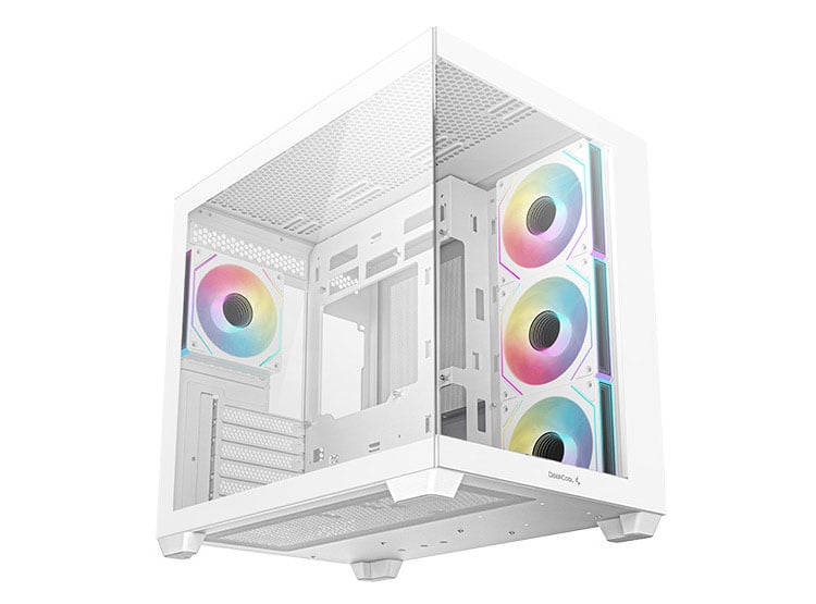 CASE DEEPCOOL CG530 4F WH, V/TEMPLADO ARGB - 3