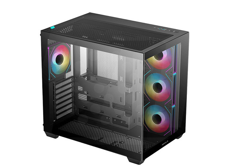 CASE DEEPCOOL CG530 4F, V/TEMPLADO, ARGB - 2