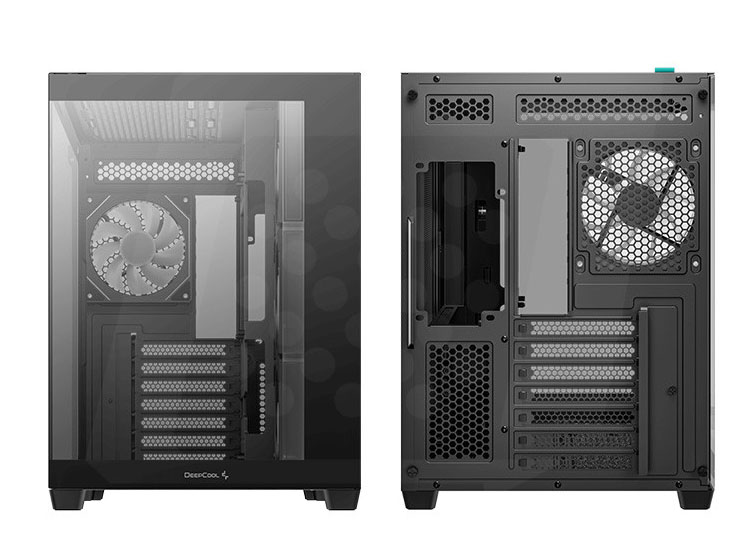 CASE DEEPCOOL CG530 4F, V/TEMPLADO, ARGB - 5