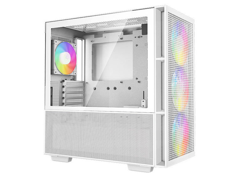 CASE DEEPCOOL CH560 WH, V/TEMPLADO, ARGB - 2