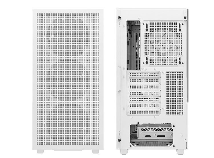 CASE DEEPCOOL CH560 WH, V/TEMPLADO, ARGB - 5