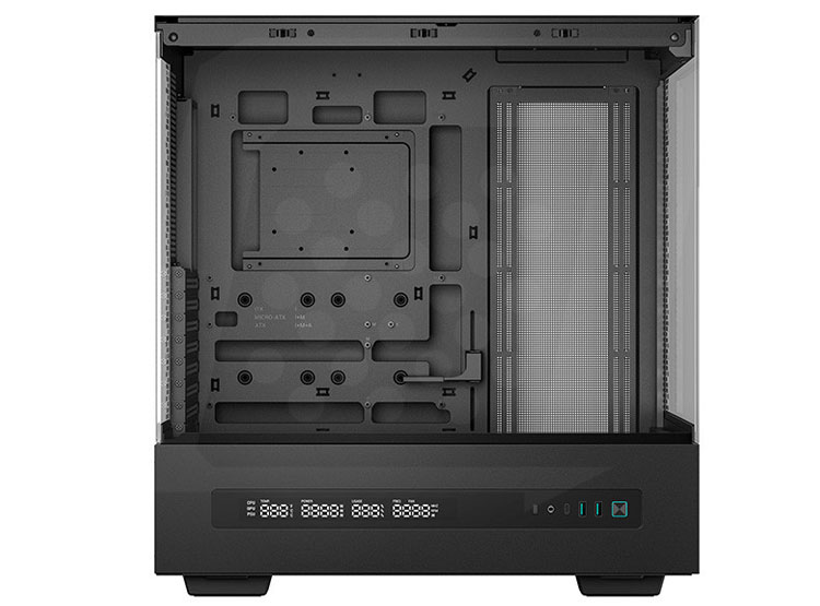 CASE DEEPCOOL CH690 DIGITAL BK, V/TEMPLADO - 4