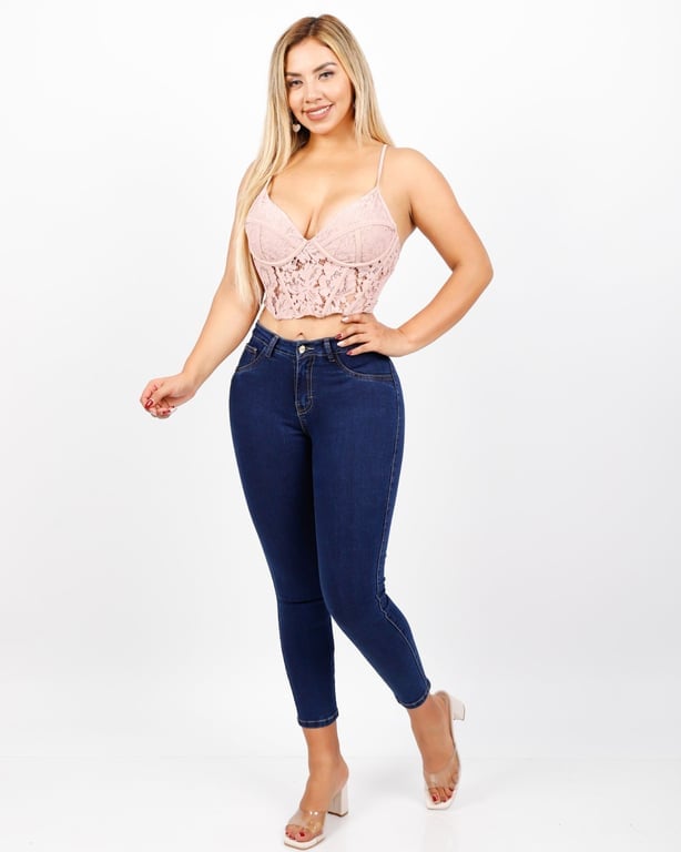 JEANS MUJER BENCUS JEANS CLÁSICO SKINNY PUSH UP - 3