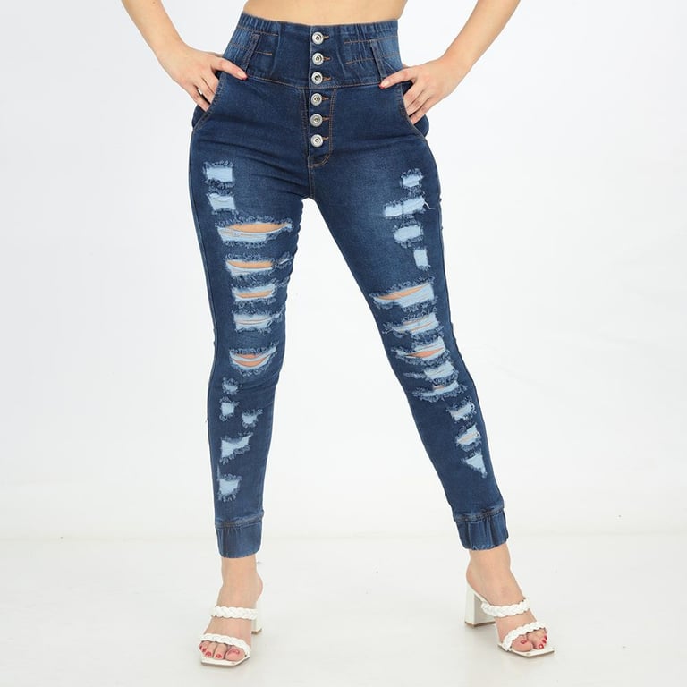 JEANS MUJER BENCUS JEANS AZUL FAJERO VENUS - 1