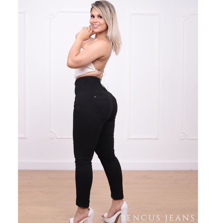 PANTALÓN MUJER BENCUS JEANS FAJERO EFECTO PUSH UP RUSH - 6