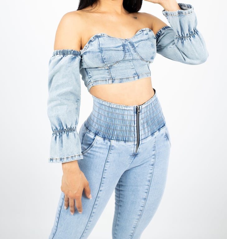PANTALÓN MUJER BENCUS JEANS FAJERO EFECTO PUSH UP RUSH - 6