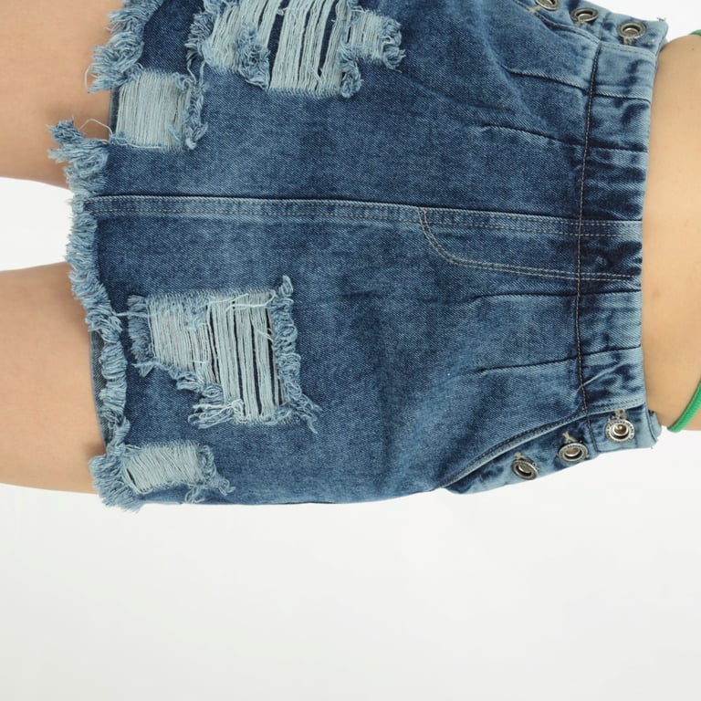 FALDA SHORT MUJER BENCUS JEANS AZUL MINI SKY DENIM - 5