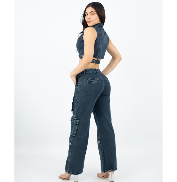 TOP MUJER BENCUS JEANS ENVOLVENTE FASHION NOVA - 5
