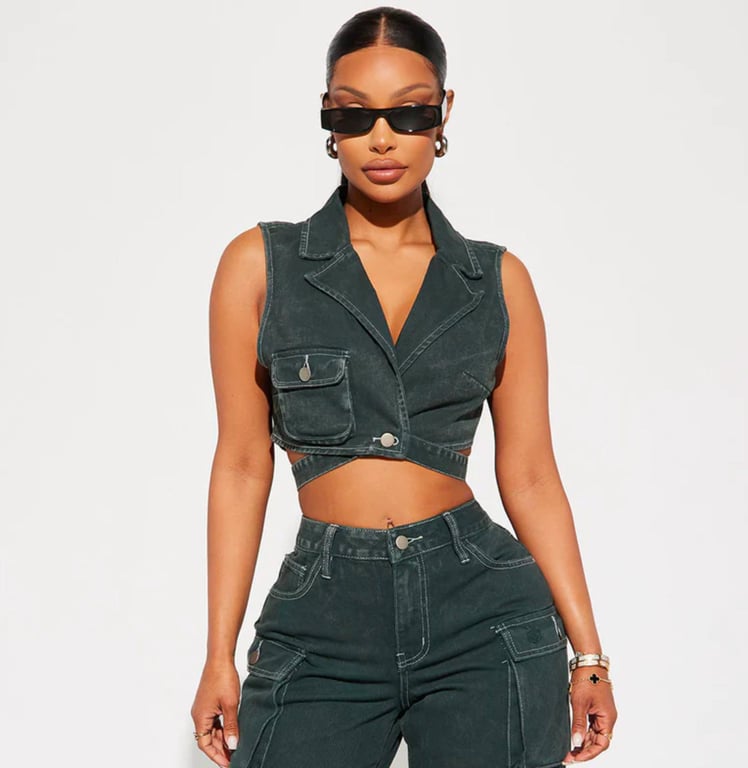 TOP MUJER BENCUS JEANS JEAN - 1