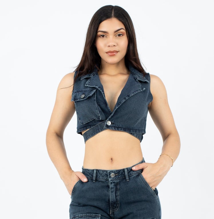 TOP MUJER BENCUS JEANS JEAN - 6