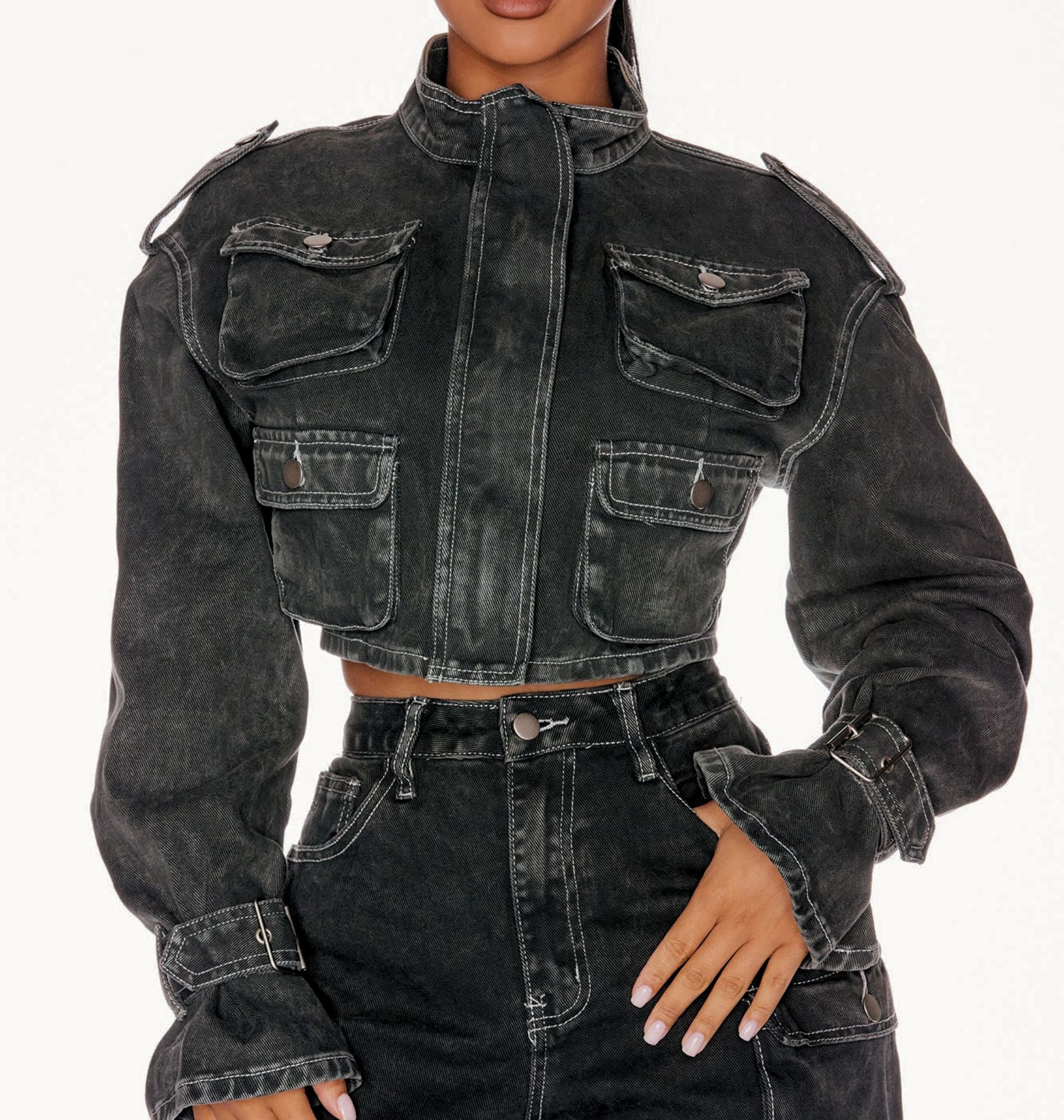 CASACA MUJER BENCUS JEANS ICONIC JEAN - 1
