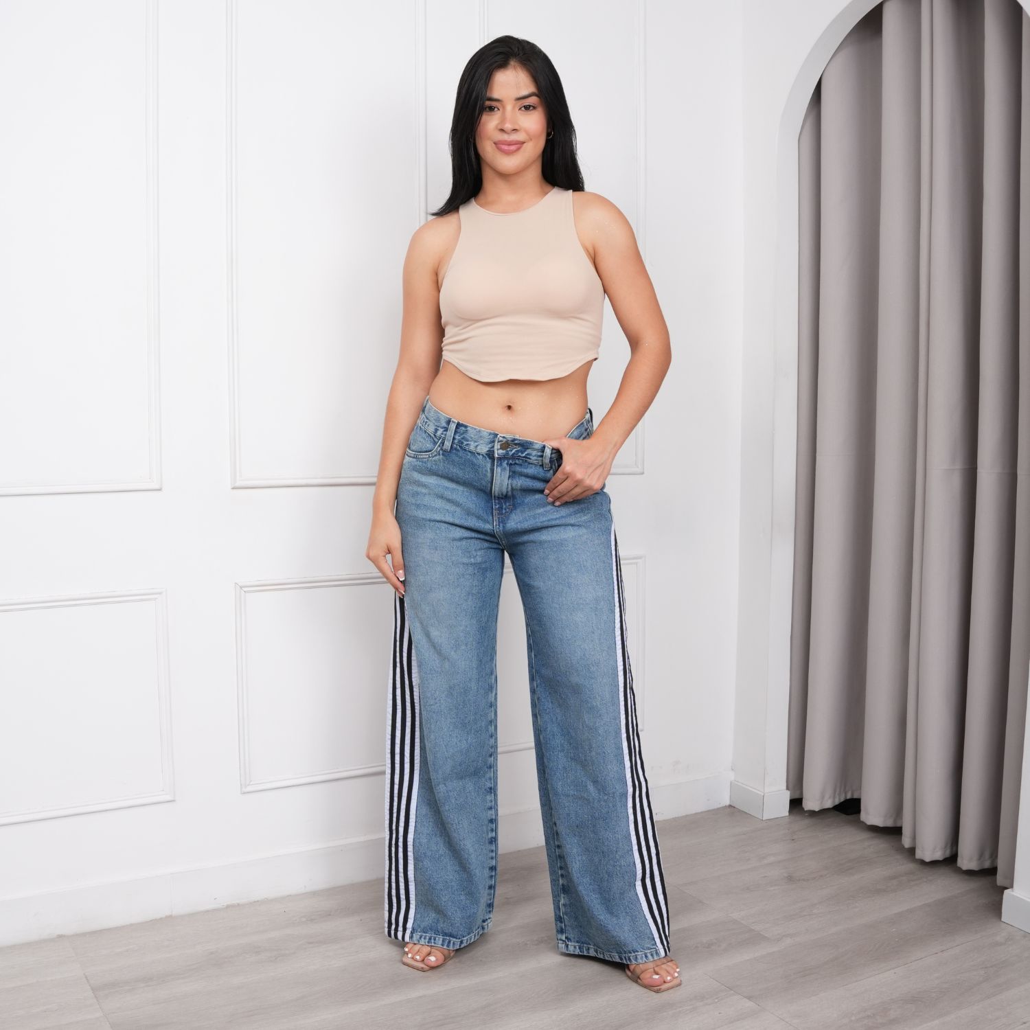 PANTALÓN JEAN MUJER BENCUS JEANS HARD ALGODON - 4