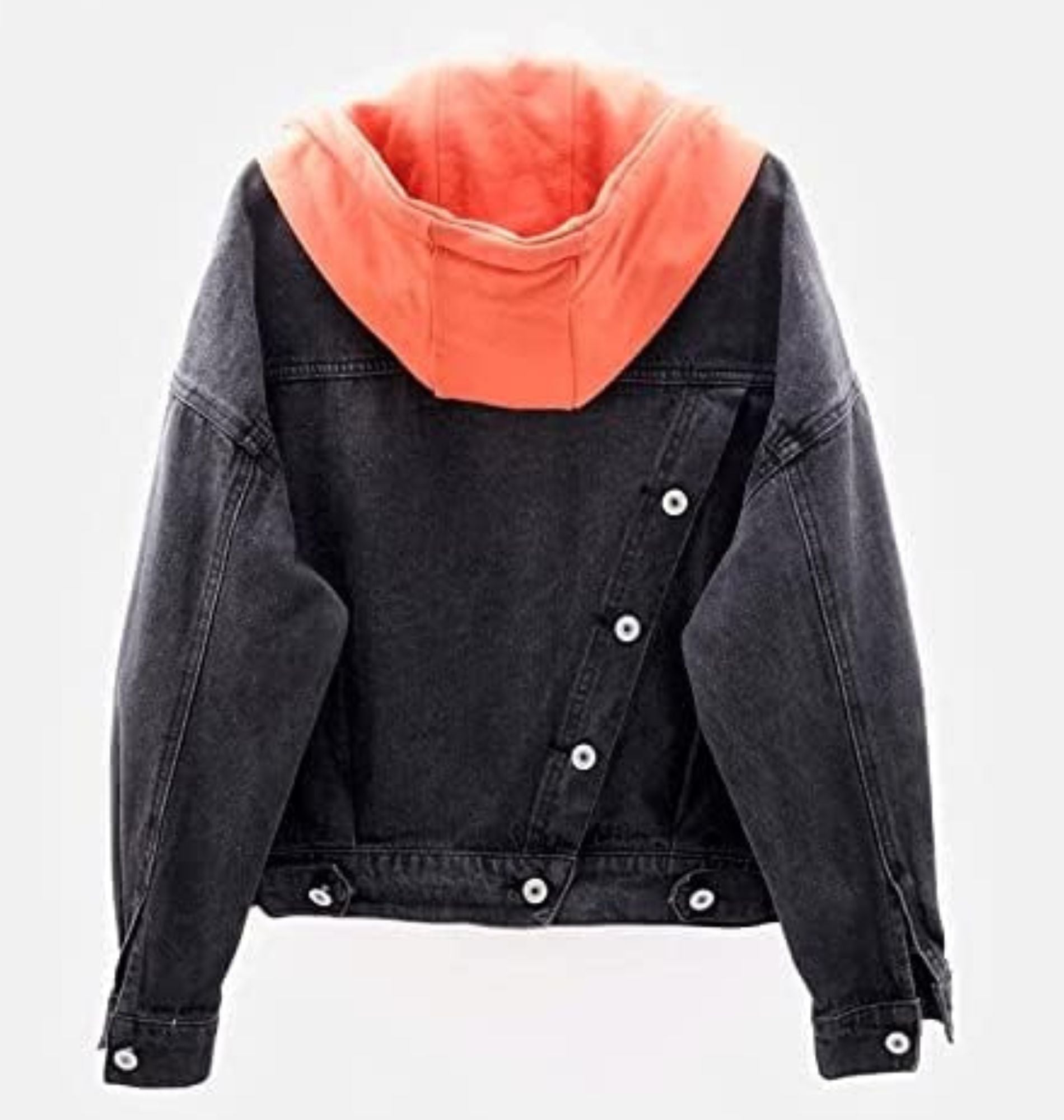 ABRIGO JEANS OVERSIZE MUJER CAPUCHA BENCUS JEANS - 2